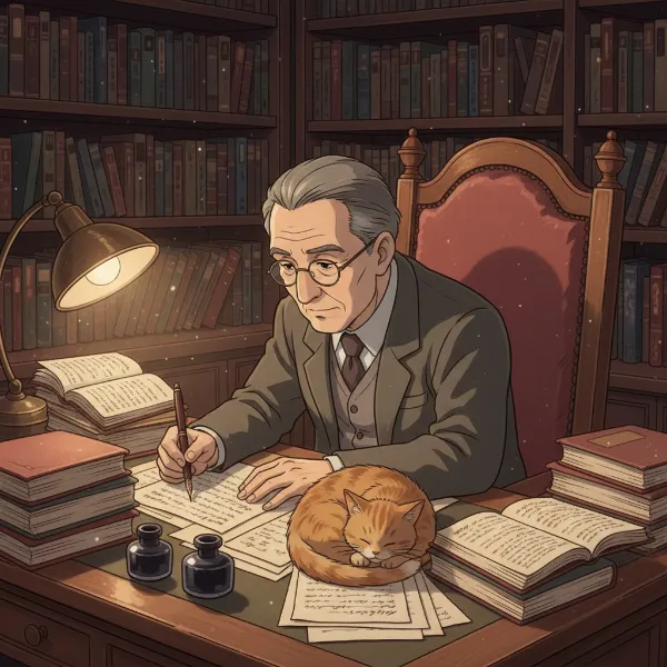 【万年筆】ある老作家の悲劇