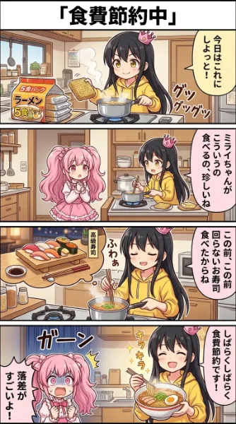 食費節約中
