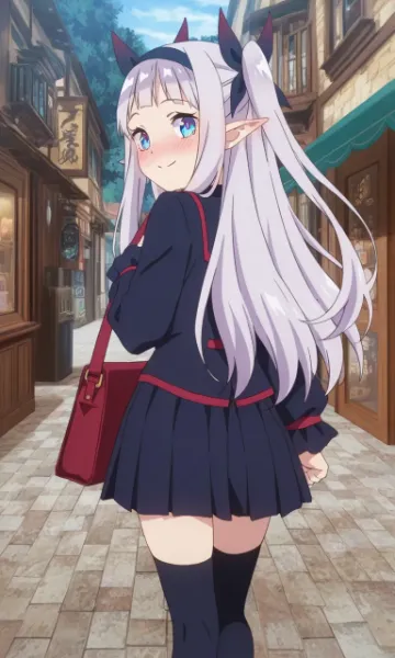 お出かけするルーちゃん