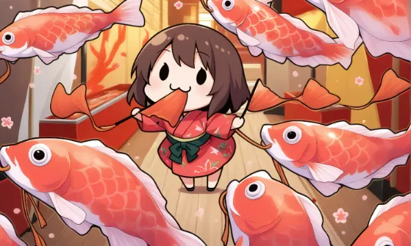 お題:金魚すくい 企画参加作品画像