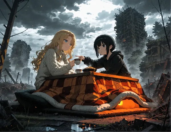 黒髪＆ブロンド・気が付いたら