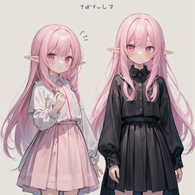双子のエルフ