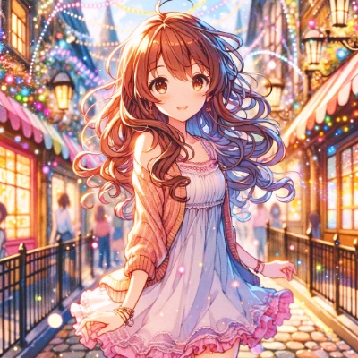 心夏とキラキラストリート