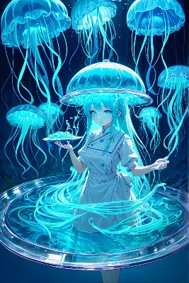 深海の海月