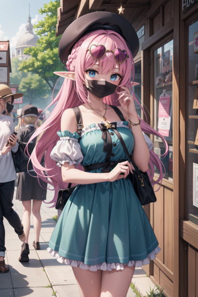 グラサンマスクのエルフちゃん