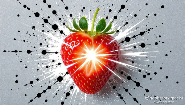 種の星座が炸裂する赤 - Seed constellations explode in red