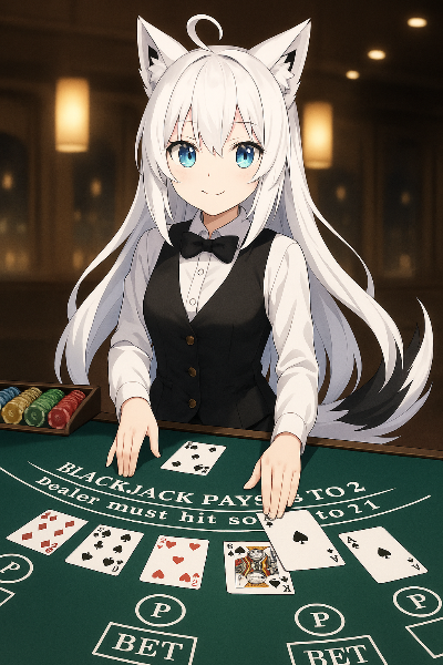 勝負の行方は…ディーラーの笑顔とプレイヤーの涙