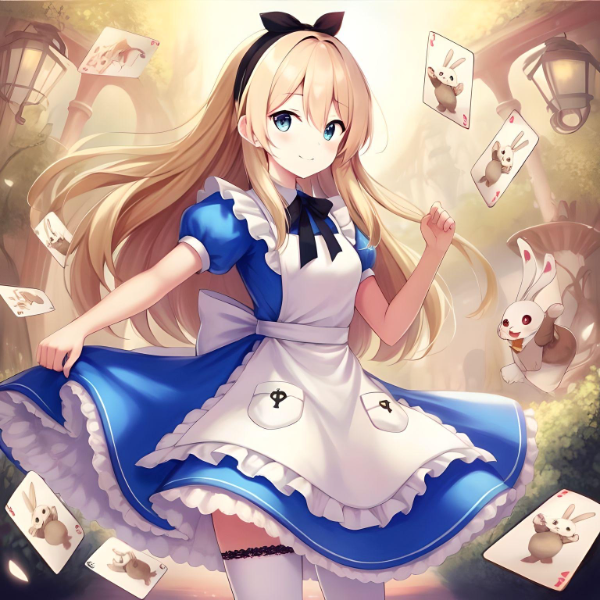 うさぎとアリス