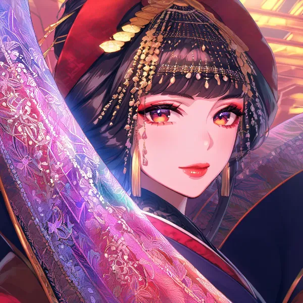 紅装の麗姫と黄金の剣