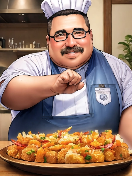 当店自慢のえびフリッター