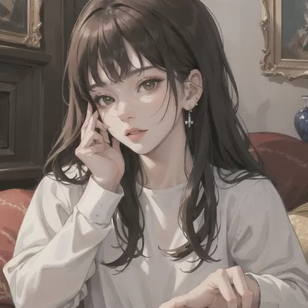 美女の優雅な休日
