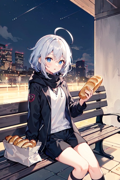 今日の晩御飯はパン