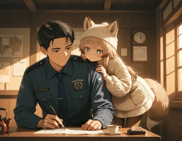 斎藤さんとコン子・書類作成