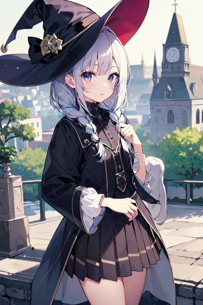 三つ編みヘアの魔女🧙‍♀️