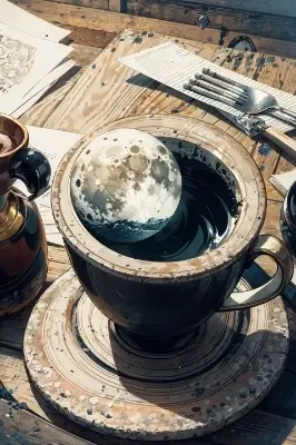 coffee break of the moon