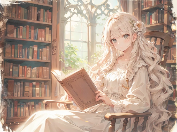 読書少女とセピアのメモリー