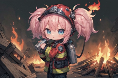 消防士ミニ