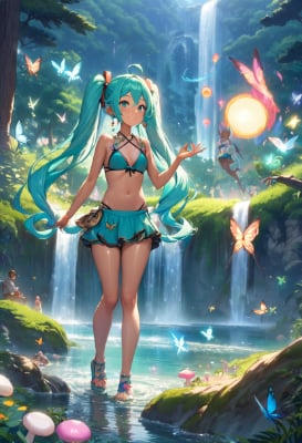 エルフの楽園と魔法少女