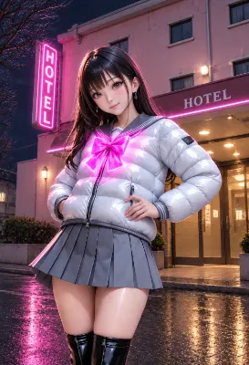 光るリボン