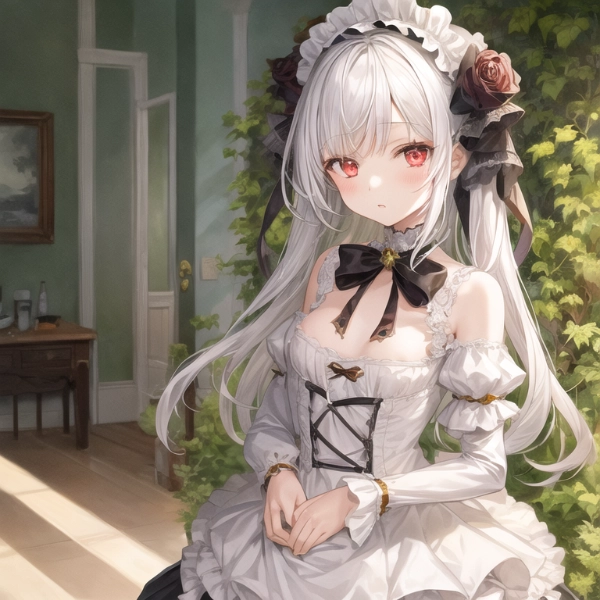 練習(ロリータファッション)