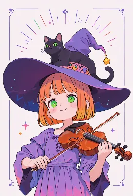 黒猫帽子の魔女と星の旋律