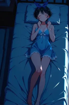 【更科瑠夏】睡眠えっち｜本編216枚