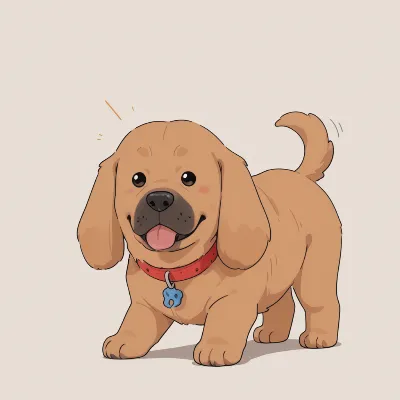 わんぱく子犬の公園大冒険