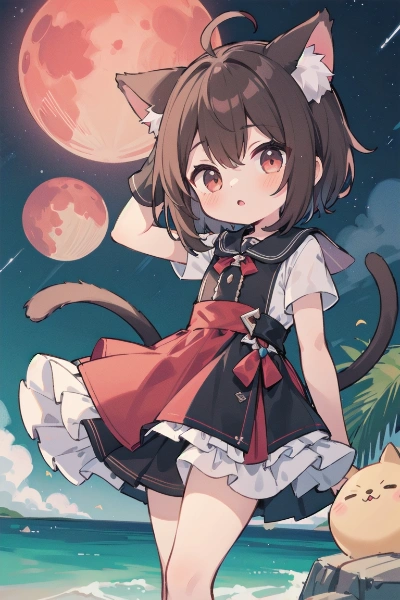 日帰り異世界旅行な猫耳ショタくん