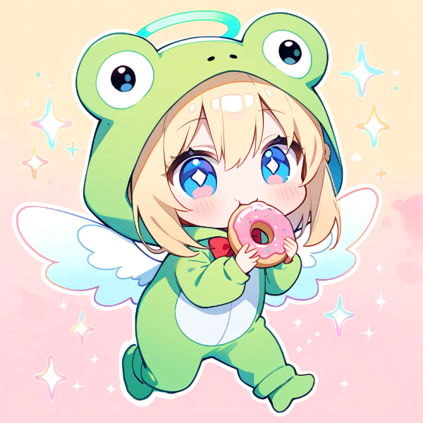 ドーナツ、うま～い！🍩