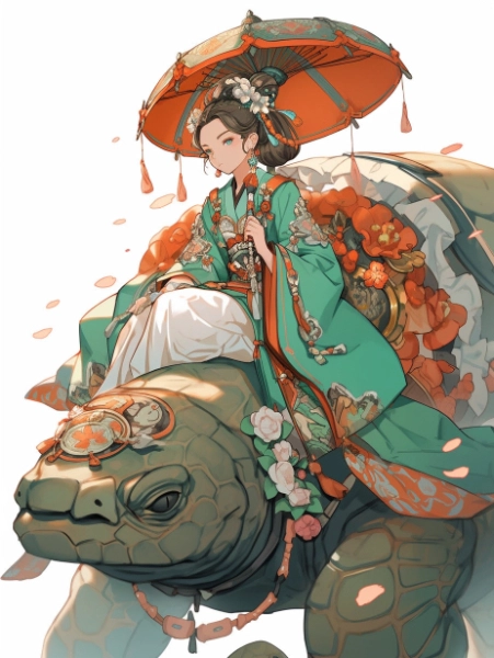 No.508 玄武と三国志ガール