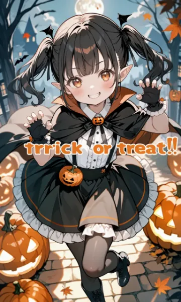 吸血少女のハロウィンナイト