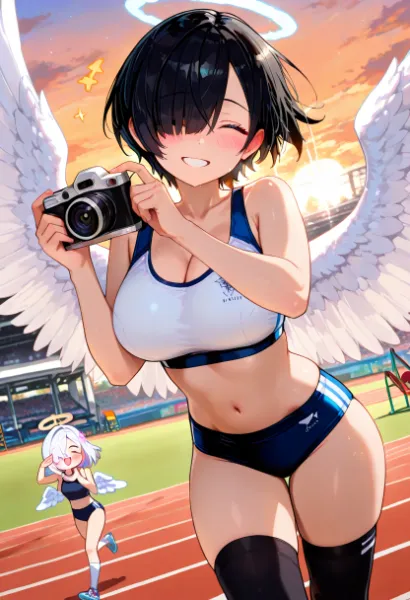 撮影係さんも陸セパで参加！