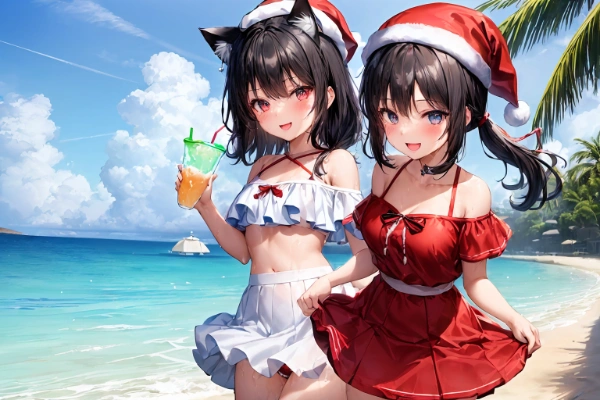 サンタたちのお疲れさま会4