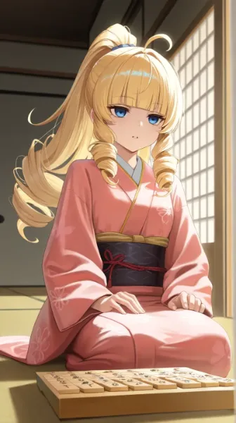 吹けば飛ぶような、将棋の駒にですわ！