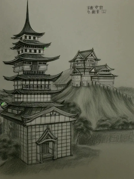 宣教師が描いたお城