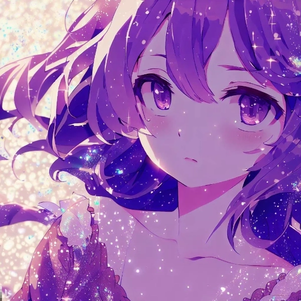 キラキラ～(紫)