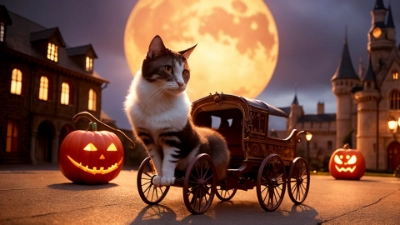 待ち遠しいハロウィンへの期待 ～猫編 01～