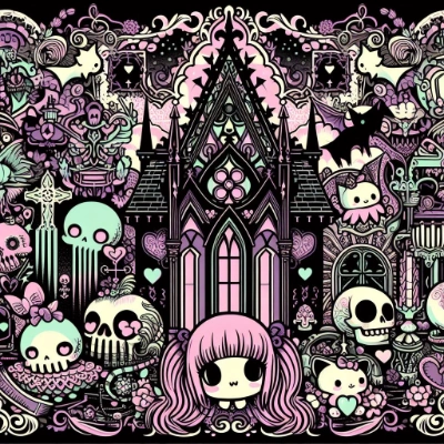 ゴシックでかわいいお城