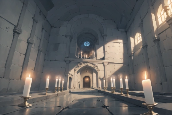 TRPG用背景素材　祭壇の間