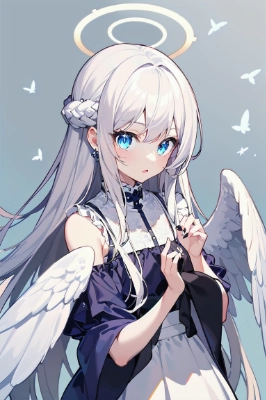 アニメ風天使