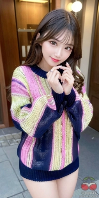 【限定】このニット、重ね着しやすくて便利なんだ