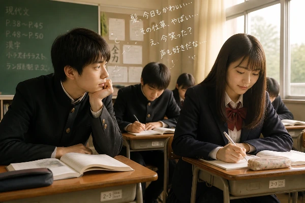 好きな女性が気になる