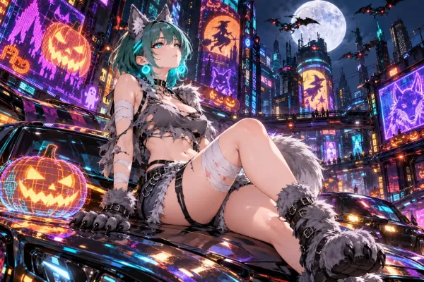 サイバーパンクハロウィン