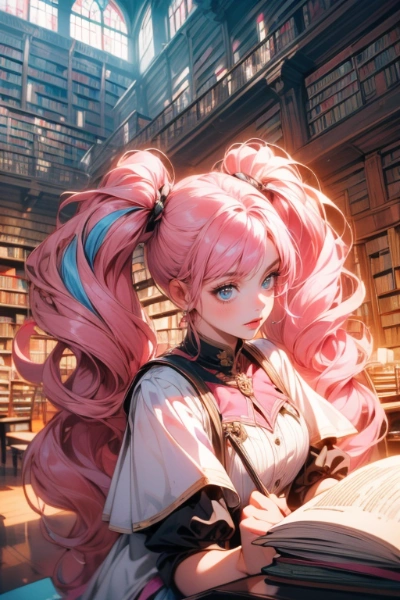 ピンク髪の美少女の日常