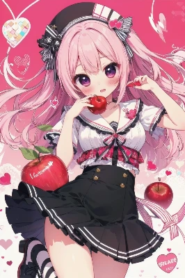 【再投稿含】アイドルがりんごと共にやってくるバレンタインデー♥