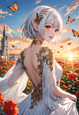 夕暮れのエルフ