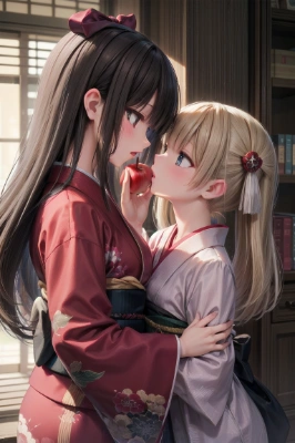 唇はお預け