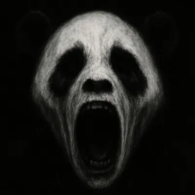 闇夜に響くパンダの絶叫