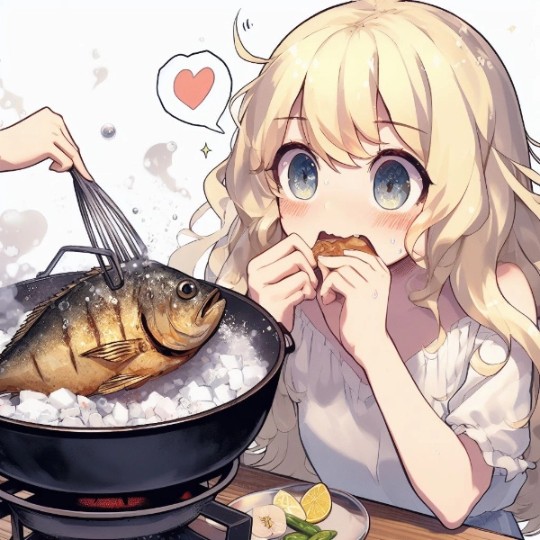 鯛の塩釜焼（失敗）