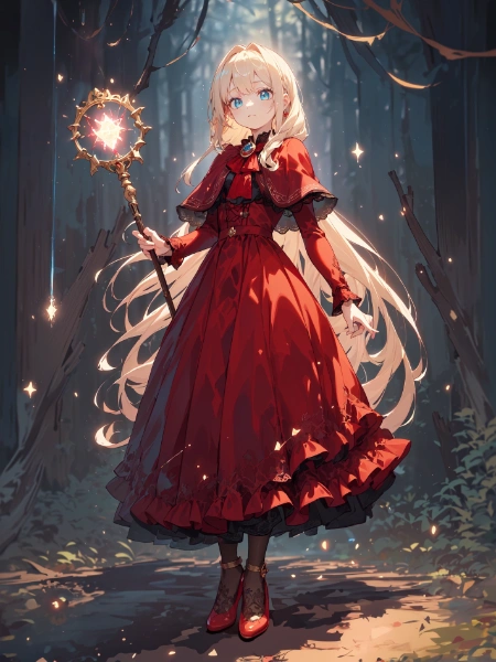 ハイヒールを履いた悪役による治癒魔法